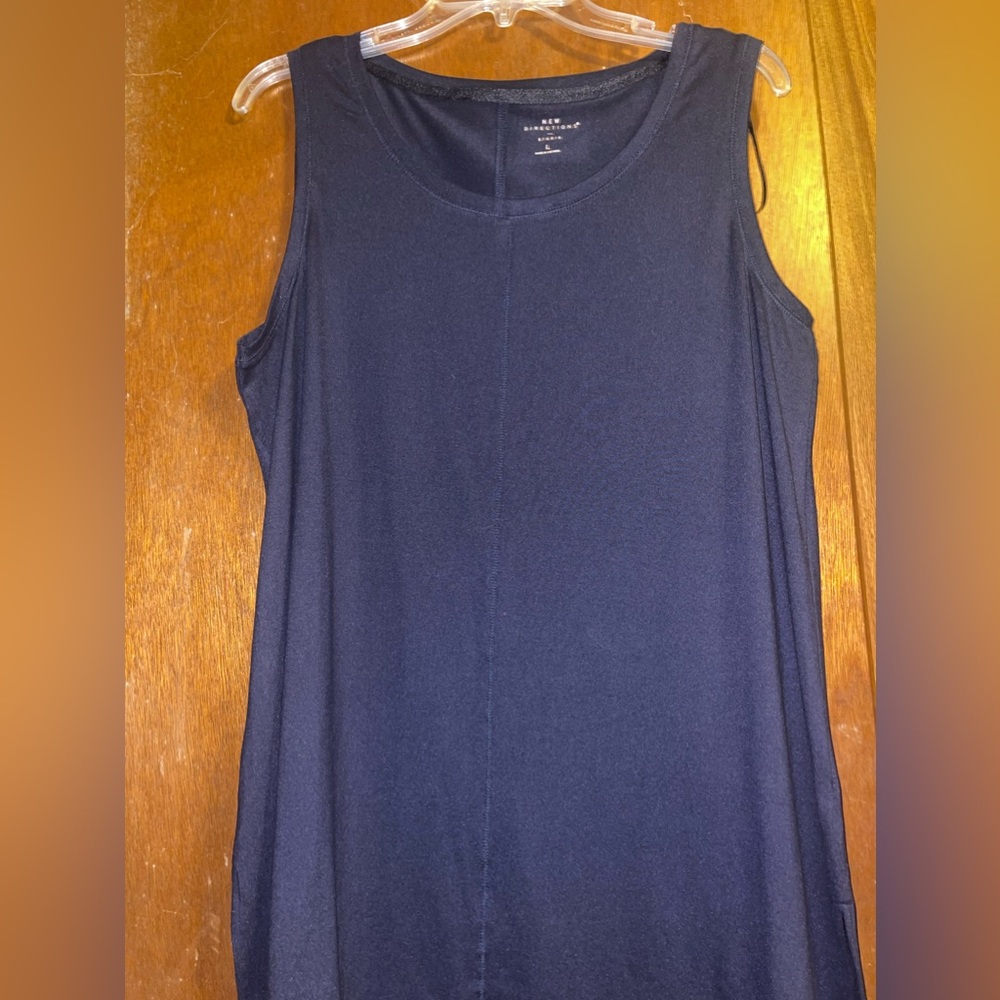 Navy Blue Tank from Belk
